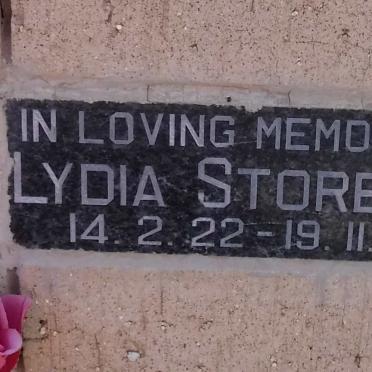 STORBECK Lydia 1922-1994