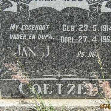 COETZEE Jan J. 1914-1965