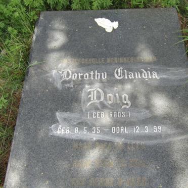 DOIG Dorothy Claudia nee ROOS 1935-1999