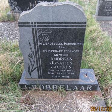 GROBBELAAR Andreas Jgnatius Jacobus 1942-1974
