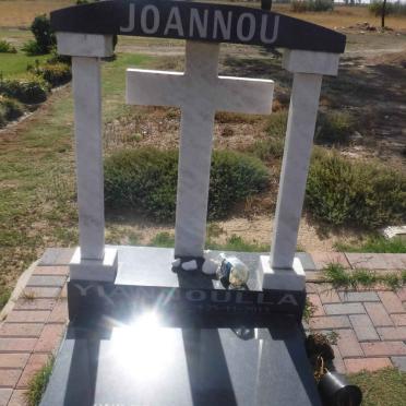 JOANNOU Yiannoulla 1934-2013