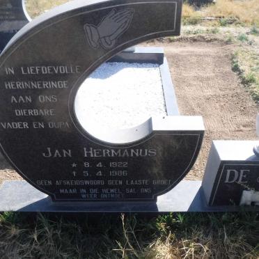 JONGE Jan Hermanus, de 1922-1986