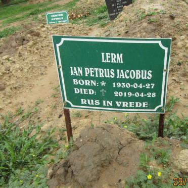 LERM Jan Petrus Jacobus 1930-2019