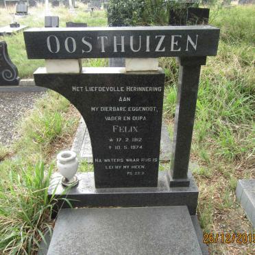 OOSTHUIZEN Felix 1912-1974