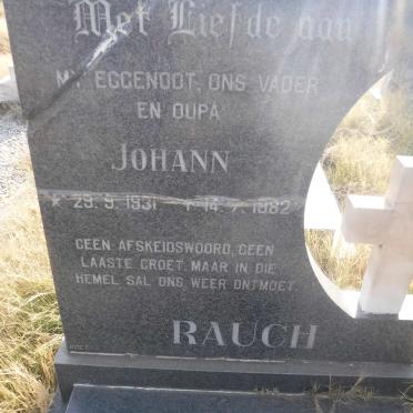 RAUCH Johann 1931-1982