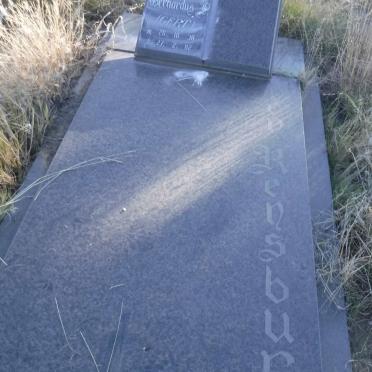 RENSBURG Gerhardus P., van 1936-1982