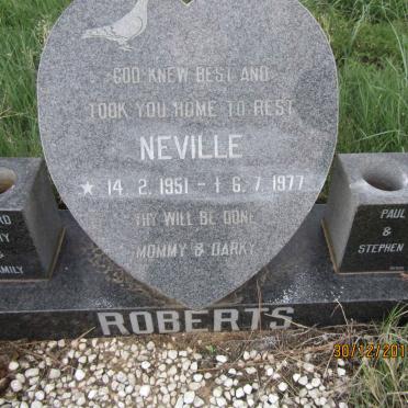ROBERTS Neville 1951-1977