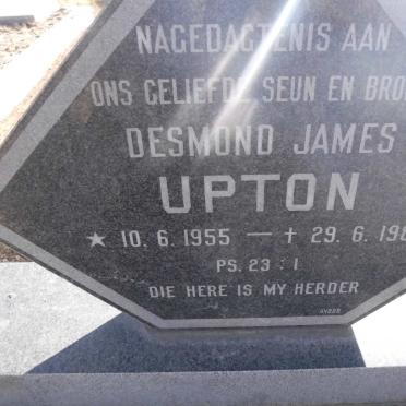 UPTON Desmond James 1955-1980