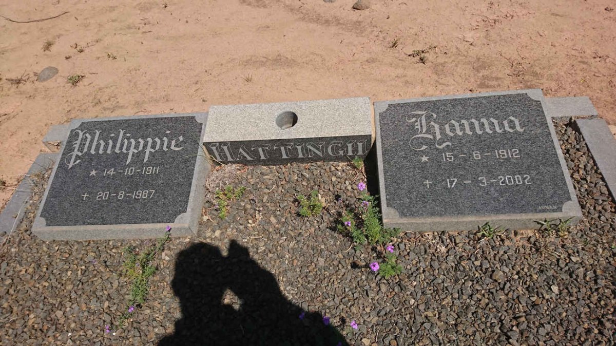 HATTINGH Philippie 1911-1987 & Hanna 1912-2002