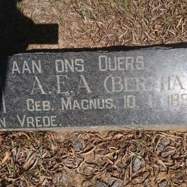 LABUSCHAGNE J.H. 1896-1966 &amp; A.E.A. MAGNUS 1898-1970