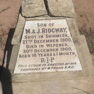 RIDGWAY -1900