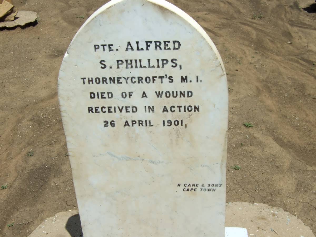 PHILLIPS Alfred S. -1901