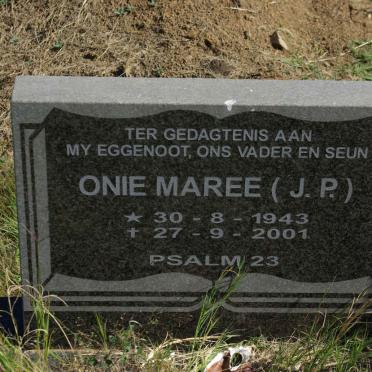 MAREE J.P. 1943-2001