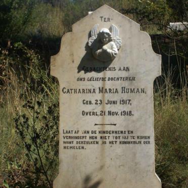 HUMAN Catharina Maria 1917-1918