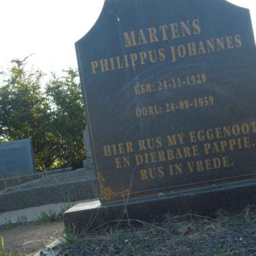MARTENS Philippus Johannes 1920-1959