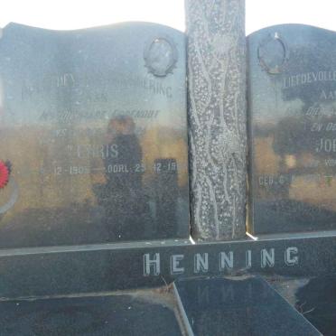 HENNING Chris 1905-19?? &amp; Joey VORSTER -1999