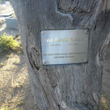 RAUTENBACH Ona 1916-2002