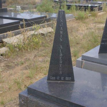 RENSBURG Benjamin Albertus, Janse van 1922-1964 