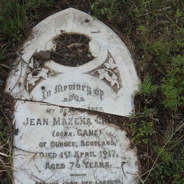 CRANE Jean Mazena nee CANE -1917