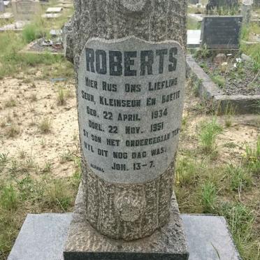 ROBERTS Hugo 1934-1951