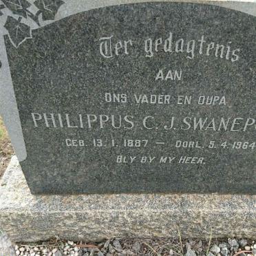 SWANEPOEL Philippus C.J. 1887-1964