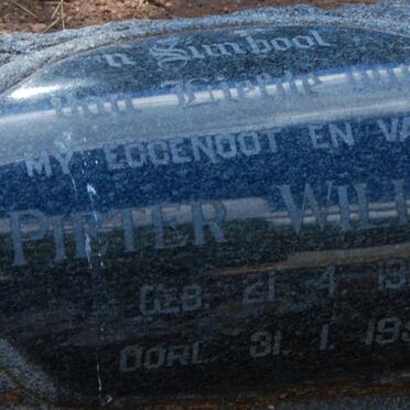 ? Pieter Willem 1910-1958