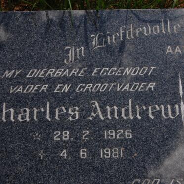 ? Charles Andrew 1926-1981