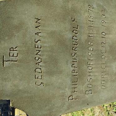 BOSHOFF Philippus Rudolf 1878-1932