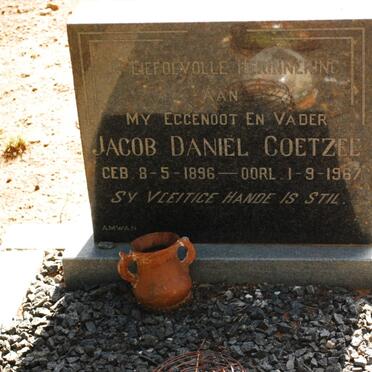 COETZEE Jacob Daniel 1896-1967
