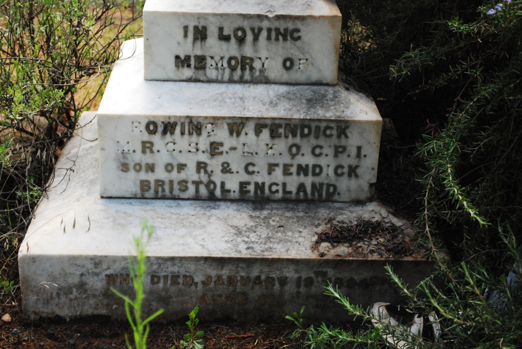 FENDICK R.W. -1894