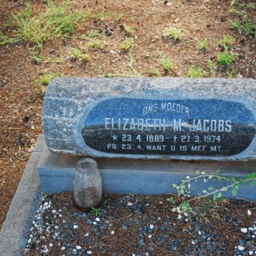 JACOBS Elizabeth M. 1889-1974