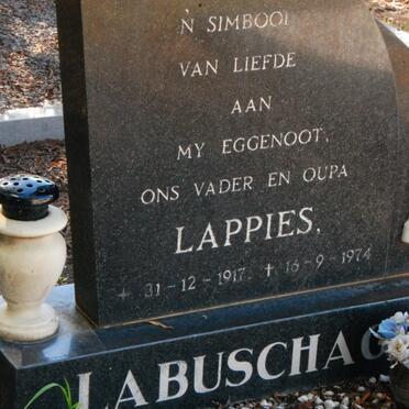 LABUSCHAGNE Lappies 1917-1974