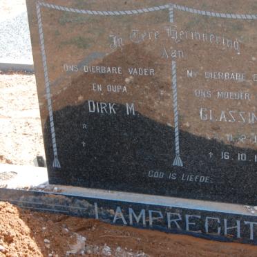 LAMPRECHT Dirk M. &amp; Glassina W. 1926-1985