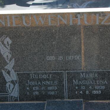 NIEUWENHUIZEN Rudolf Johannes 1903-1987 &amp; Maria Magdalena 1906-1993