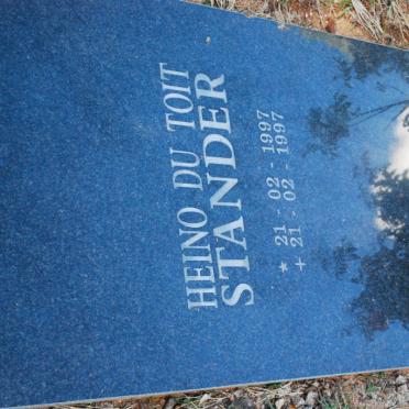 STANDER Heino du Toit 1997-1997
