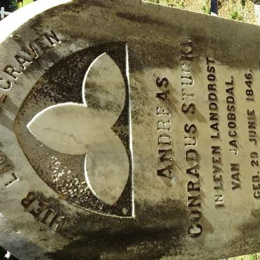 STUCKI Andreas Conradus 1846-1877