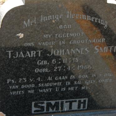 SMITH Tjaart Johannes 1918-1966
