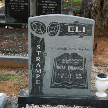 STRAMPE Eliza Johannes 1926-2000