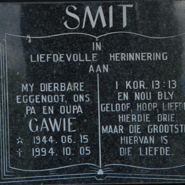 SMIT Gawie 1944-1994