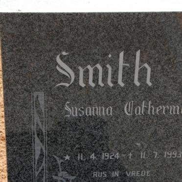 SMITH Susanna Catherina 1924-1993