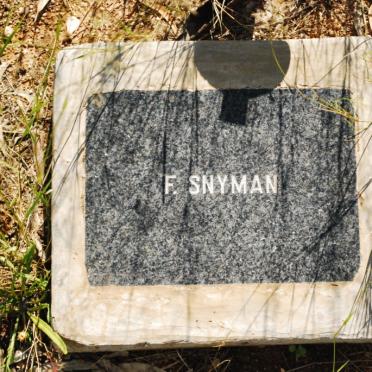 SNYMAN F.