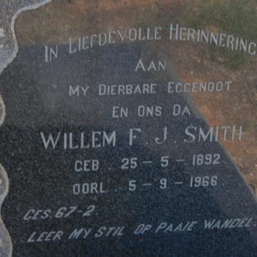 SMITH Willem F.J. 1892-1966