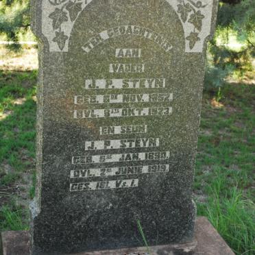 STEYN J.P. 1852-1923 :: STEYN J.P. 1890-1919