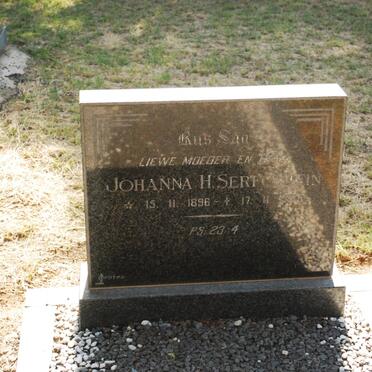 SERFONTEIN Johanna H. 1896-19??