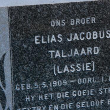 TALJAARD Elias Jacobus 1909-1975