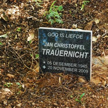 TRAUERNICHT Jan Christoffel 1945-2009