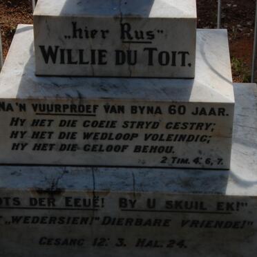 TOIT Willie, du