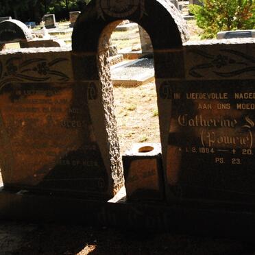 TOIT Pieter Andreas Christiaan, du 1891-1960 &amp; Catherine Susan POWRIE 1894-1978