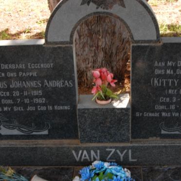 ZYL Jacobus Johannes Andreas, van 1915-1962 &amp; C.J. LUBBE 1912-1996