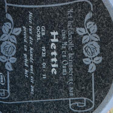 ? Hettie 1931-